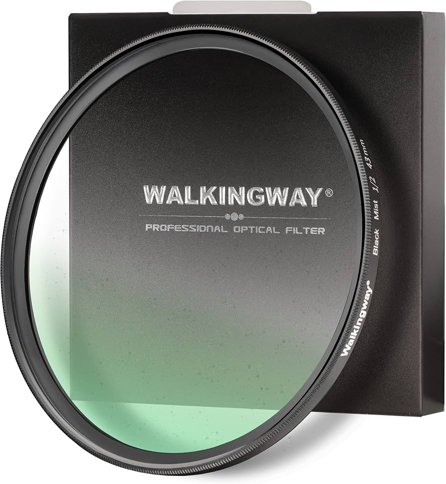 Amazon.com : WalkingWay 43mm Black Diffusion Filter 1/2 Pro Mist